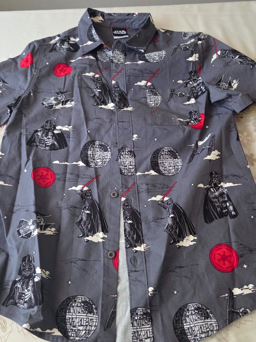 NWT Box Lunch Star Wars Button Down